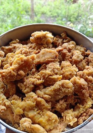 Foto resep Ayam keriting #dirumahaja