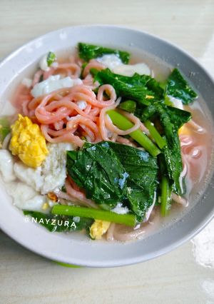 Foto resep Mie Telur Rebus Kuah Gurih