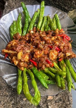 Foto resep Buncis Oseng Kornet