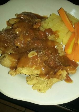 Foto resep Steak jamur sederhana