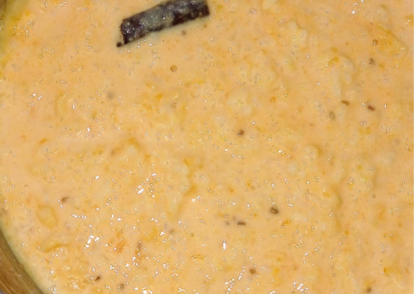 Arroz con leche y calabaza con cazuela AMC
