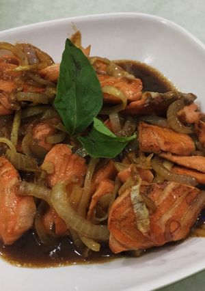 Foto resep Salmon Saus Mentega