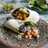 Burrito de garbanzos picantes