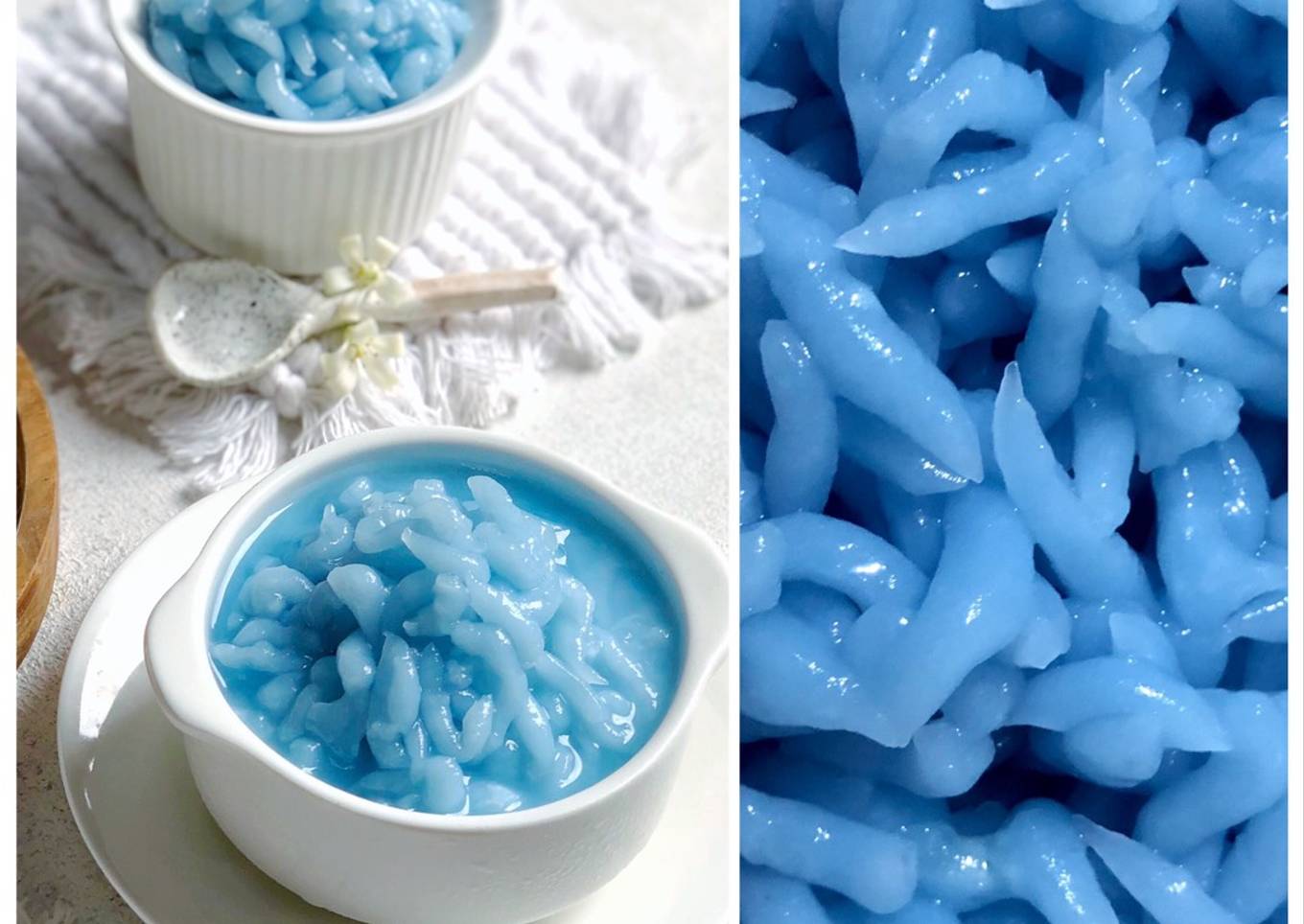 Cendol Bunga Telang - simple