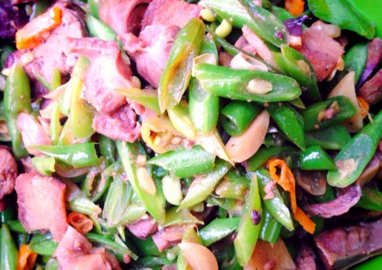 Cara Gampang Membuat Buncis Ati Tumis Saos Tiram yang Bisa Manjain Lidah