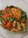 Ayam rica-rica kemangi