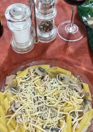 Una foto de Pastas y una Parisien a lo Milsa - Gluten Free