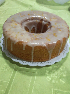 Una foto de Budín de mandarinas en licuadora. Rico y fácil 🙌