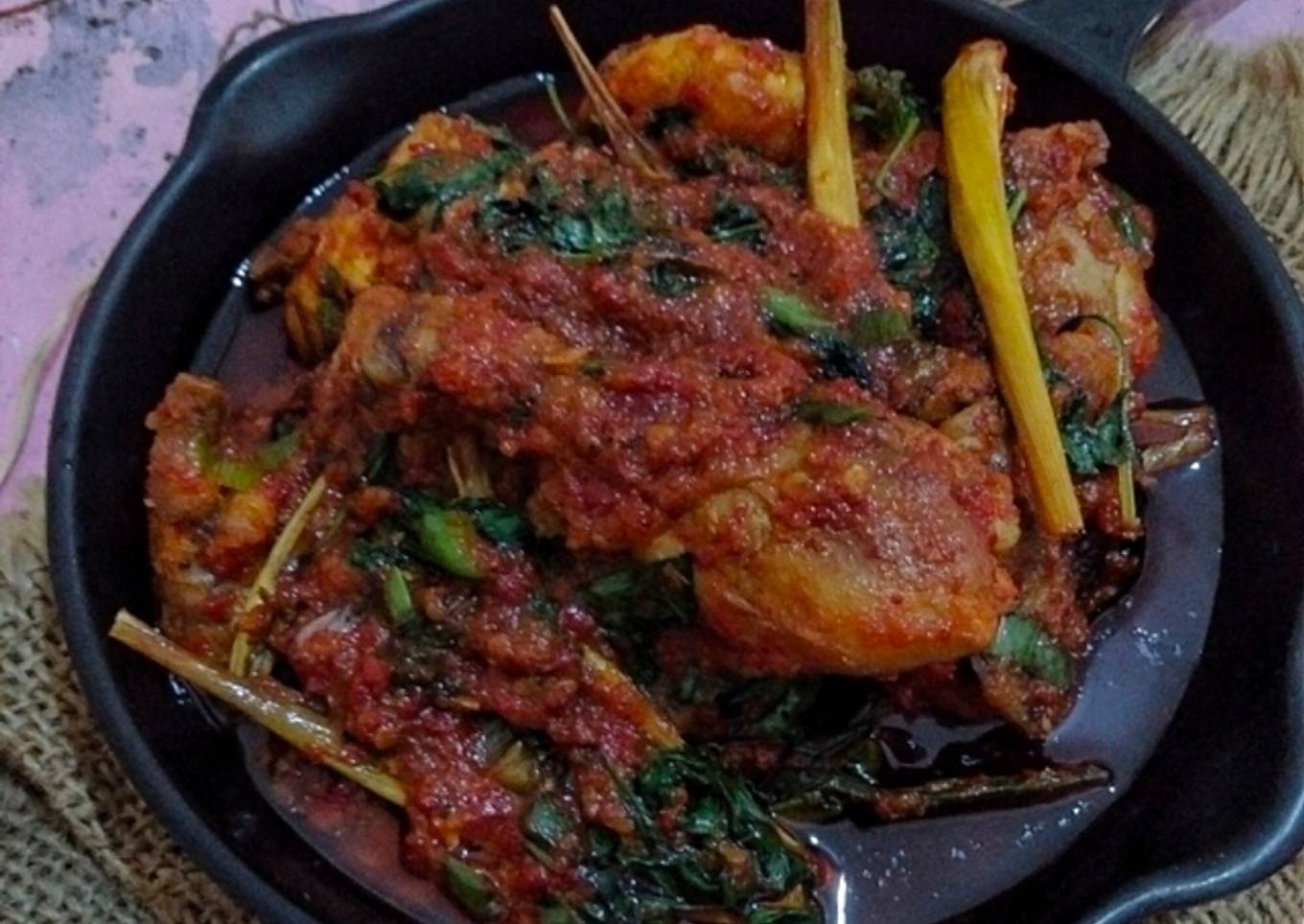 Rica-Rica Ayam Kemangi ala Chef Devina