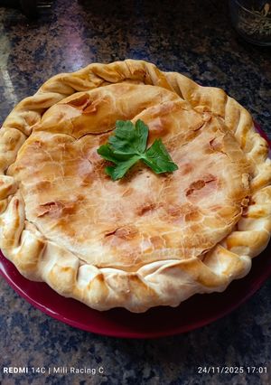 Una foto de Tarta de Jamón y Queso