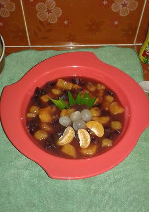 Foto resep Kolak Ubi Ungu Pisang Tanduk