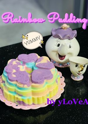 Foto resep Pudding Unicorn ala Mama Asi / yLoVea