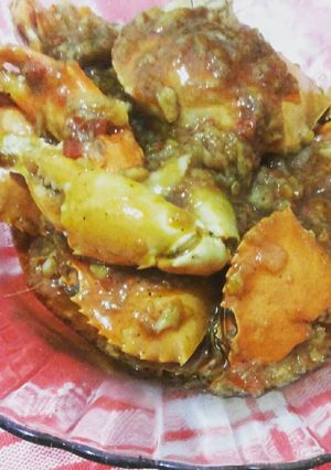 Foto resep kepiting saus asam manis