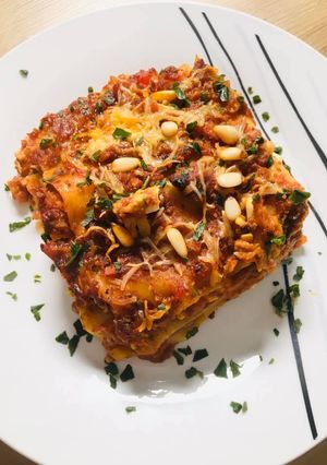 Une photo de Lasagnes aux Oeufs durs