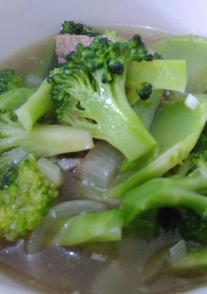 Foto resep Sapi Cah Brokoli