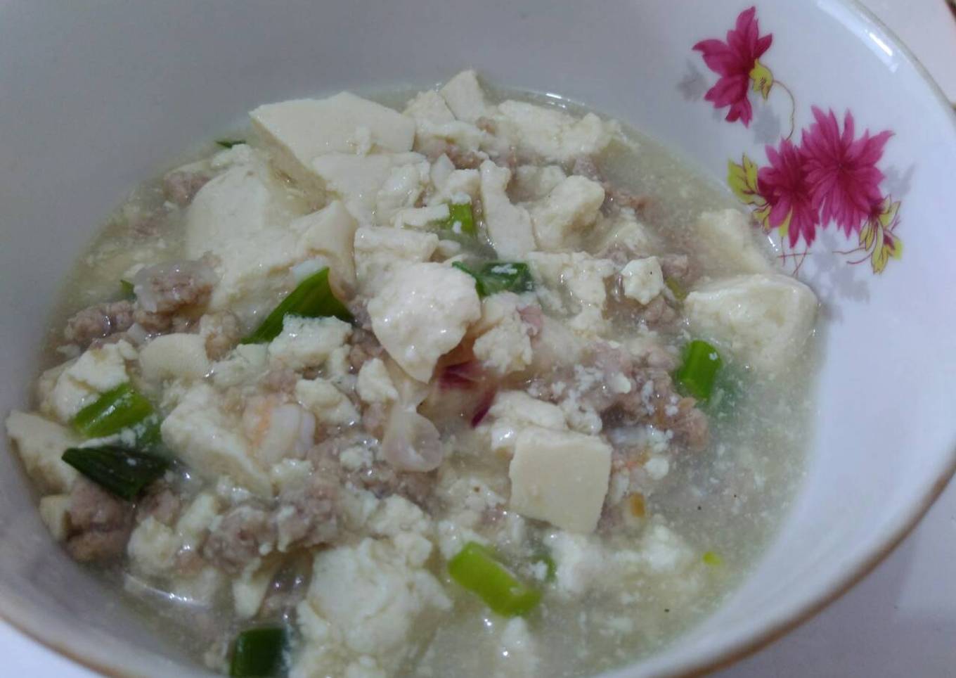 Mun Tahu Daging Cincang