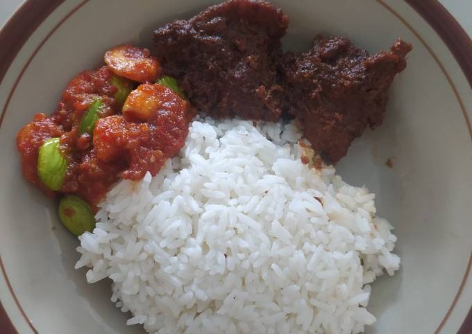 Cara Gampang Menyiapkan Sambal pete udang 🍤 yang Lezat