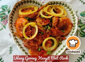 Gambar 👩‍🍳Udang Goreng Kunyit (Mat Rock)