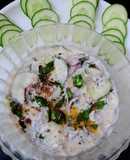 Cucumber & Onion Salad with chia seeds