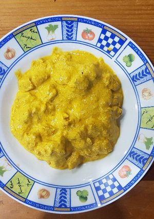 Csirke indiai vagyis Bombay massala módra recept fotója