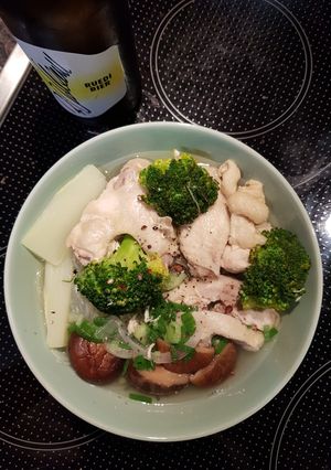Hình của món Miến Gà.