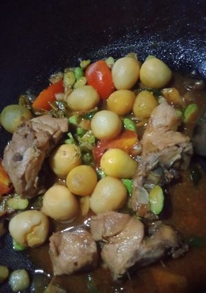 Foto resep Ayam kecap pelangi