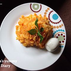 A picture of Mashed potatoes.