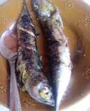 Ikan cakalang panggang teflon