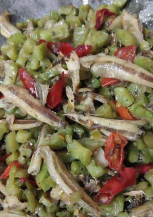 Foto resep Tumis pare teri