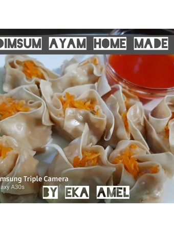 Langkah Mudah untuk Membikin Resep Dimsum ayam praktis lapis kulit pangsit dgn Saus dimsum homemade yang Lezat Sekali Anti Ribet, Lezat