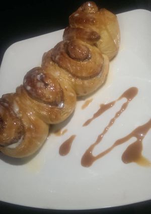 A picture of Cinnamon rolls.