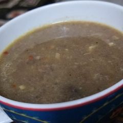 A picture of Weightloss Mushroom soup.