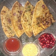 Paneer Paratha A picture of Paneer Paratha.
