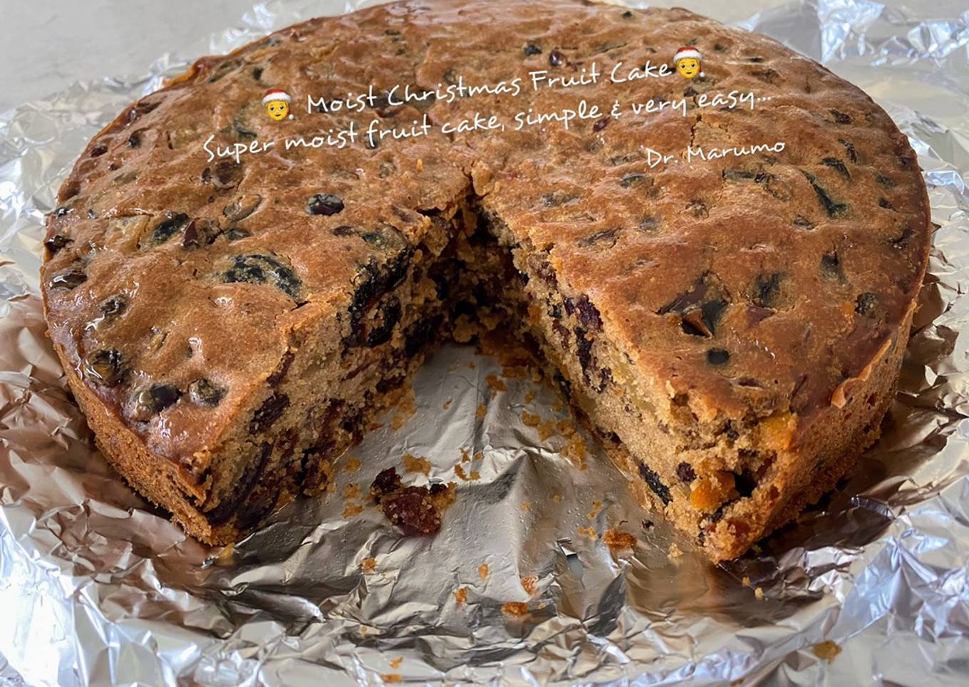 ðŸ§‘â€ðŸŽ„ Moist Christmas Fruit CakeðŸ§‘â€ðŸŽ„