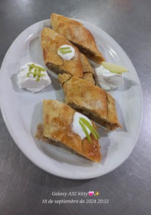 Una foto de Strudel de manzanas 🍎