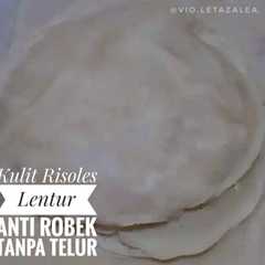 รูปของ Kulit Risoles Lentur Anti Robek Tanpa Telur ala Violet Azalea
