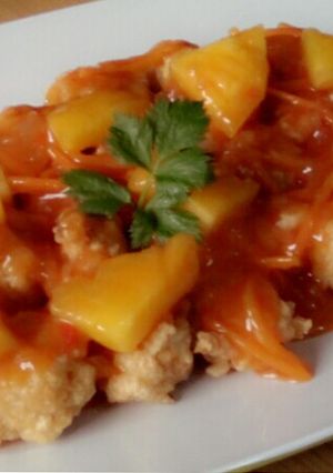 Foto resep Chicken Ball with Sauce Asam Manis