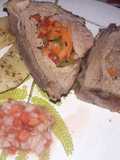 Colita de cuadrilla rellena