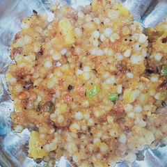A picture of Sabudana Khichdi.