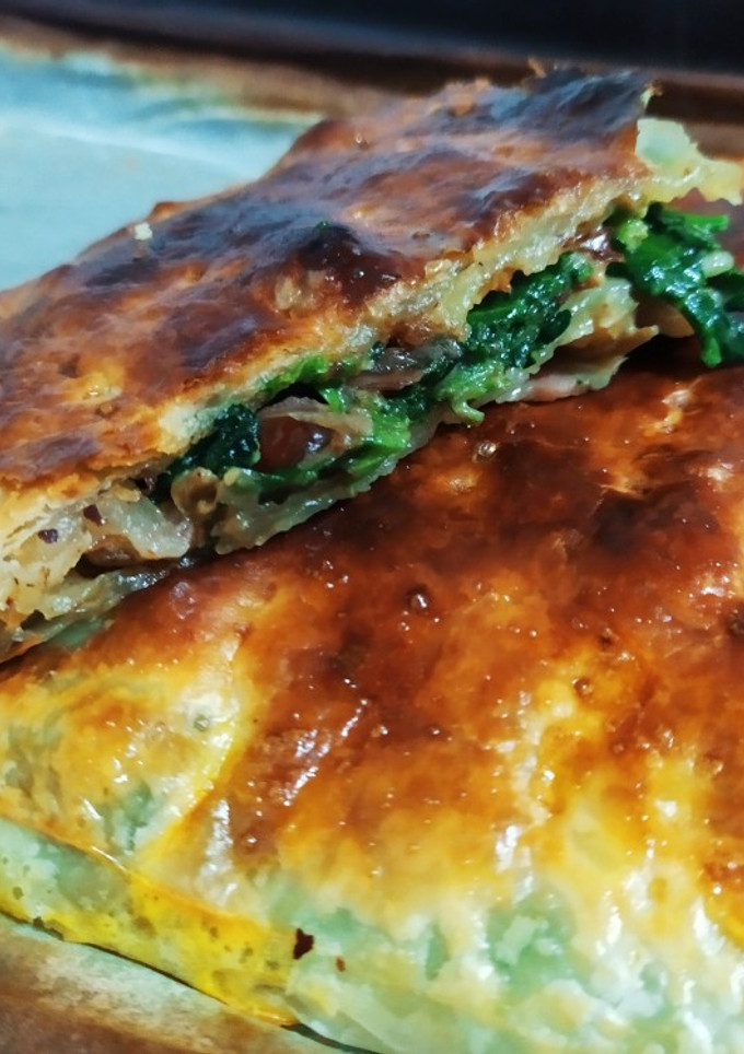 Una foto de Empanada de espinacas