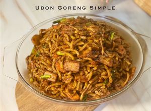 Gambar Udon Goreng Simple