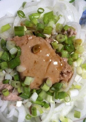 和風洋蔥魚肝 的食譜成品照片