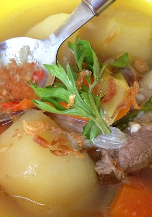 Foto resep SOP IGA SAPI