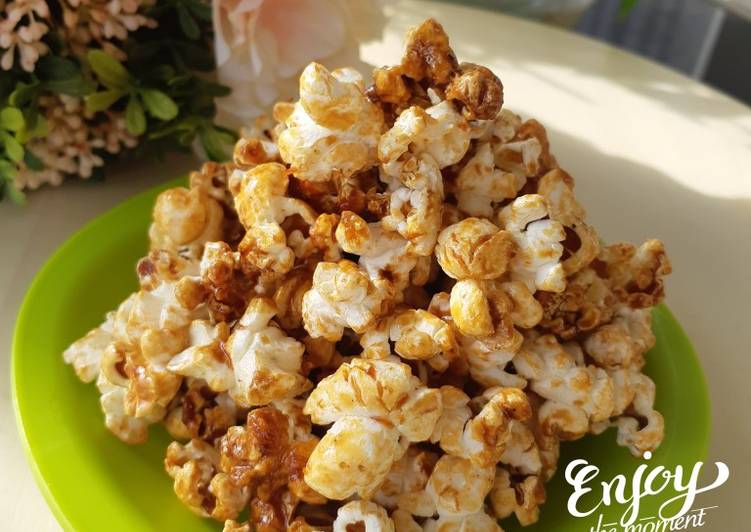 Simak Cara Membuat Popcorn Gula Aren Yang Mudah Di Rumah