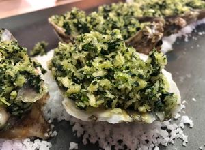 Una foto de Ostiones al queso Parmesano al estilo Sonorense