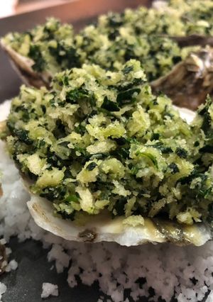 Una foto de Ostiones al queso Parmesano al estilo Sonorense