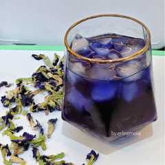 รูปของ Es cinnamon bunga telang