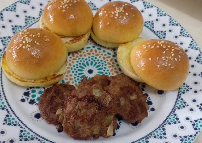 Anti Ribet, Membuat Beef patty burger Bunda Pasti Bisa