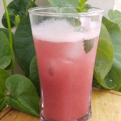 A picture of Phalsa sharbat.