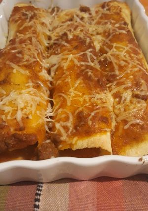 Une photo de Enchiladas au bœuf
